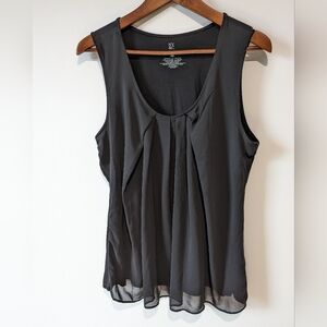 New York & Co. Black Flowy Cami